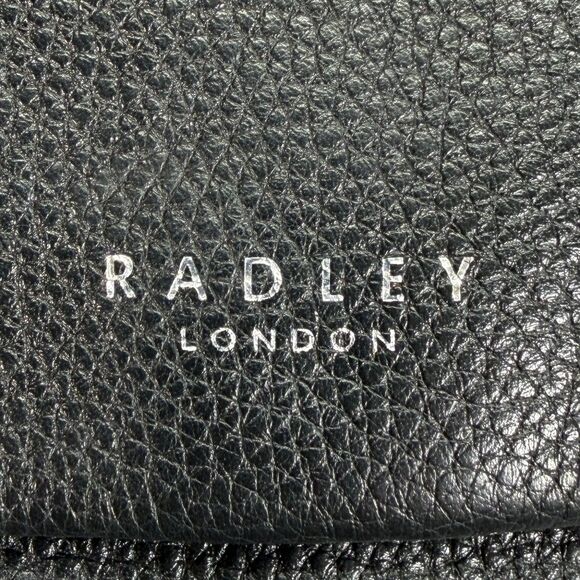 Radley London Woburn Abbey Black Leather Drawstring Backpack & Scottie Dog Charm main image 6